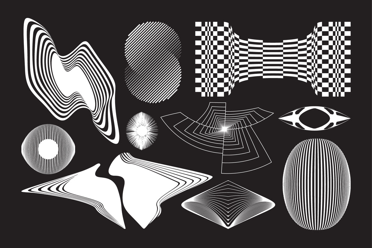 100+ Abstract Vector Shapes – Samolevsky