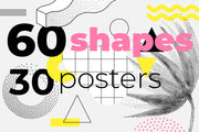 60 Geometric Shapes + 30 Posters