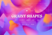 Grainy Shapes and Blurry Gradients Collection