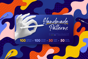 Handmade Patterns Bundle - 300 Seamless Patterns, Brushes, and Shapes