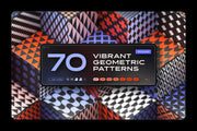 Vibrant Geometric Seamless Patterns Collection