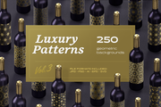 Luxury Patterns - 250 Geometric Backgrounds Collection