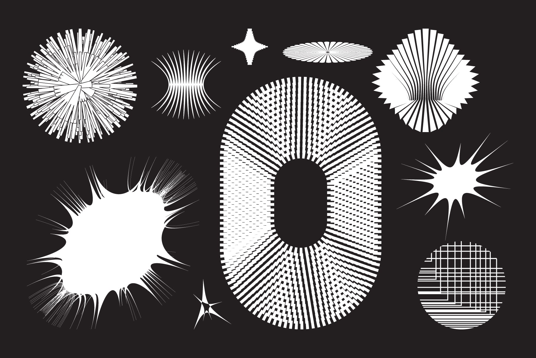 111 Strange Vector Shapes