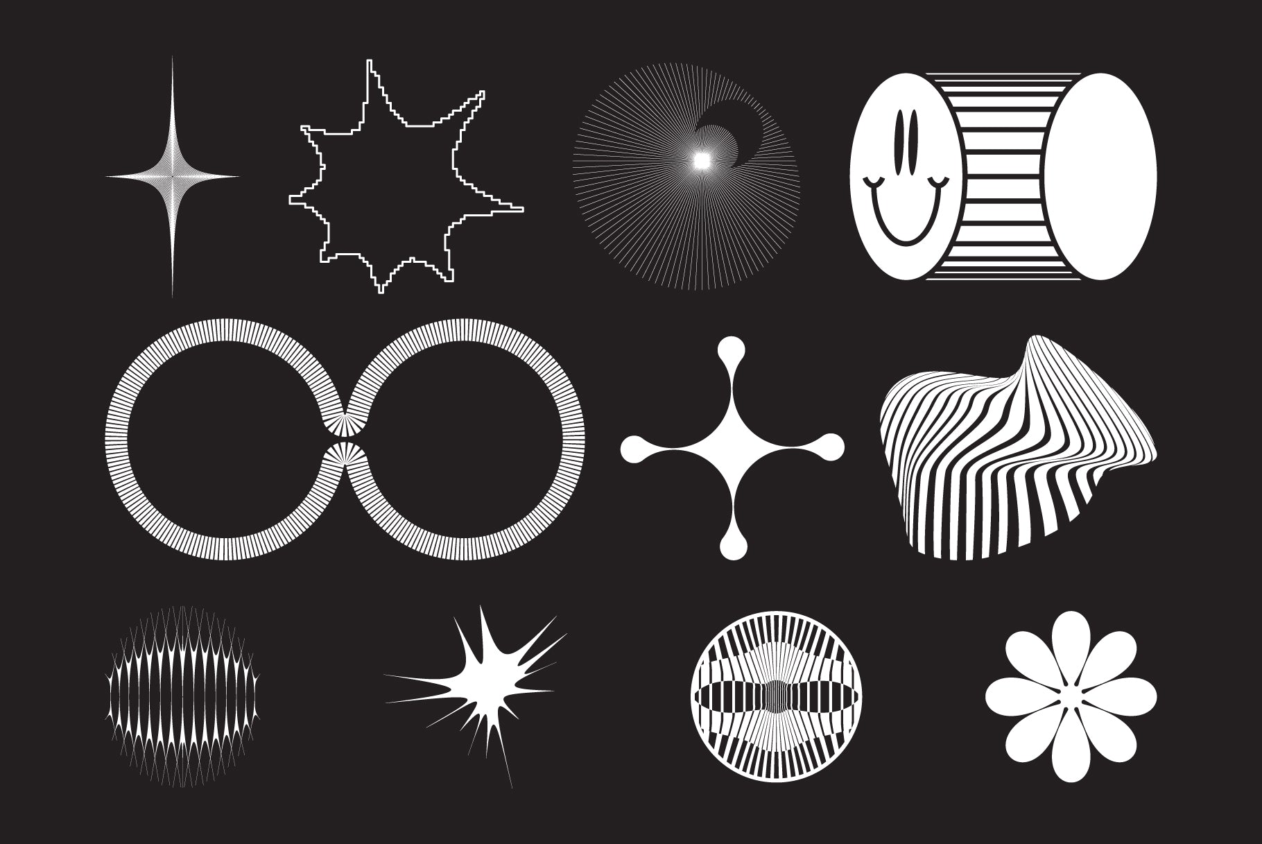 111 Strange Vector Shapes