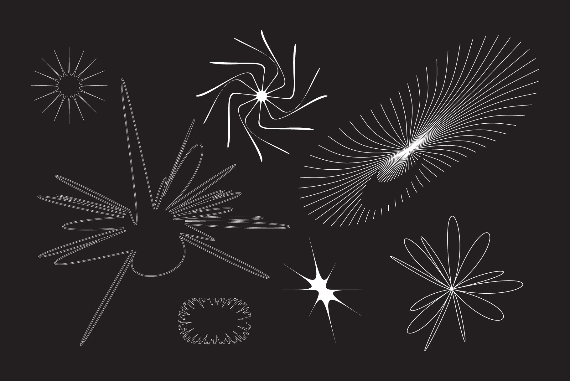 111 Strange Vector Shapes