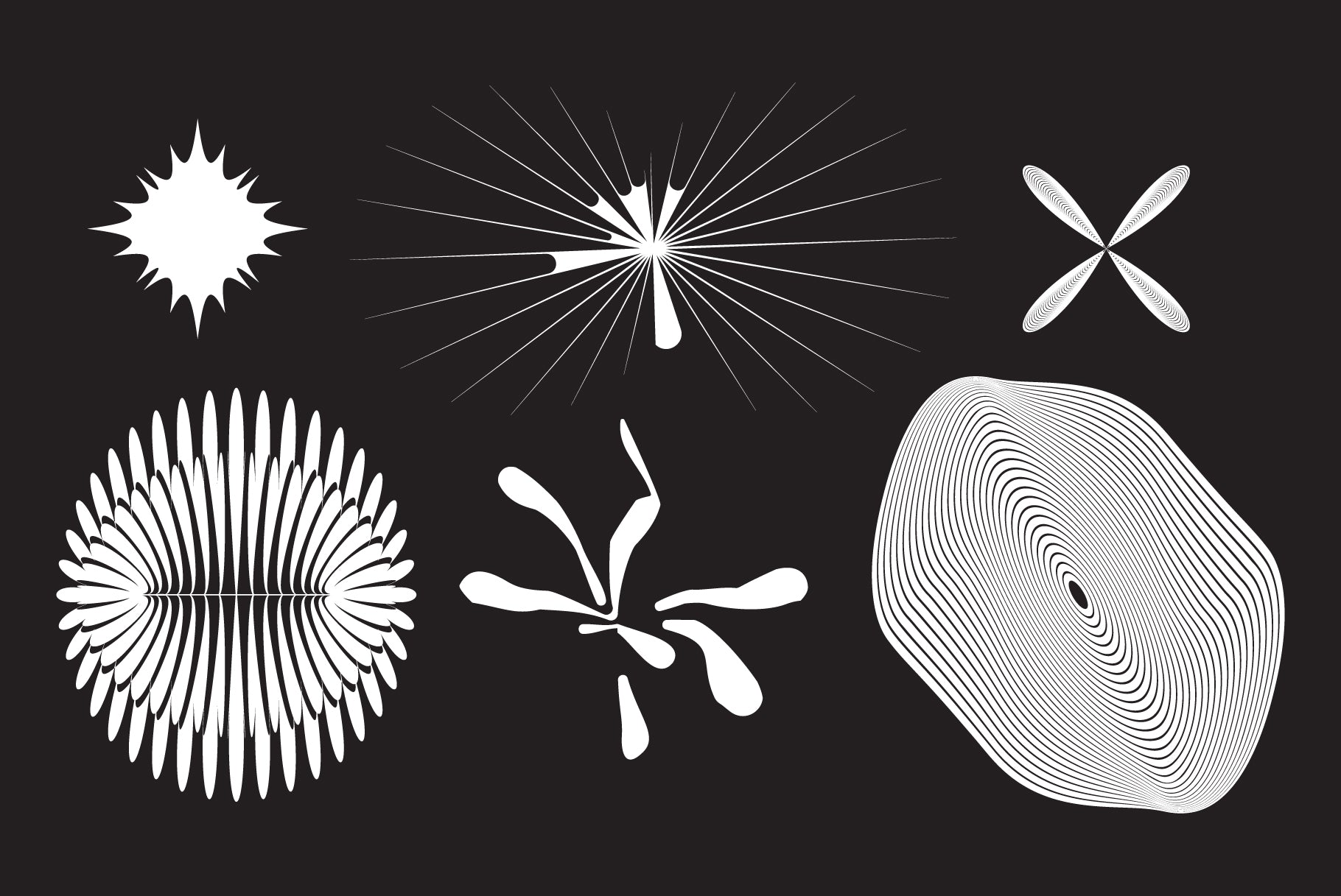 111 Strange Vector Shapes