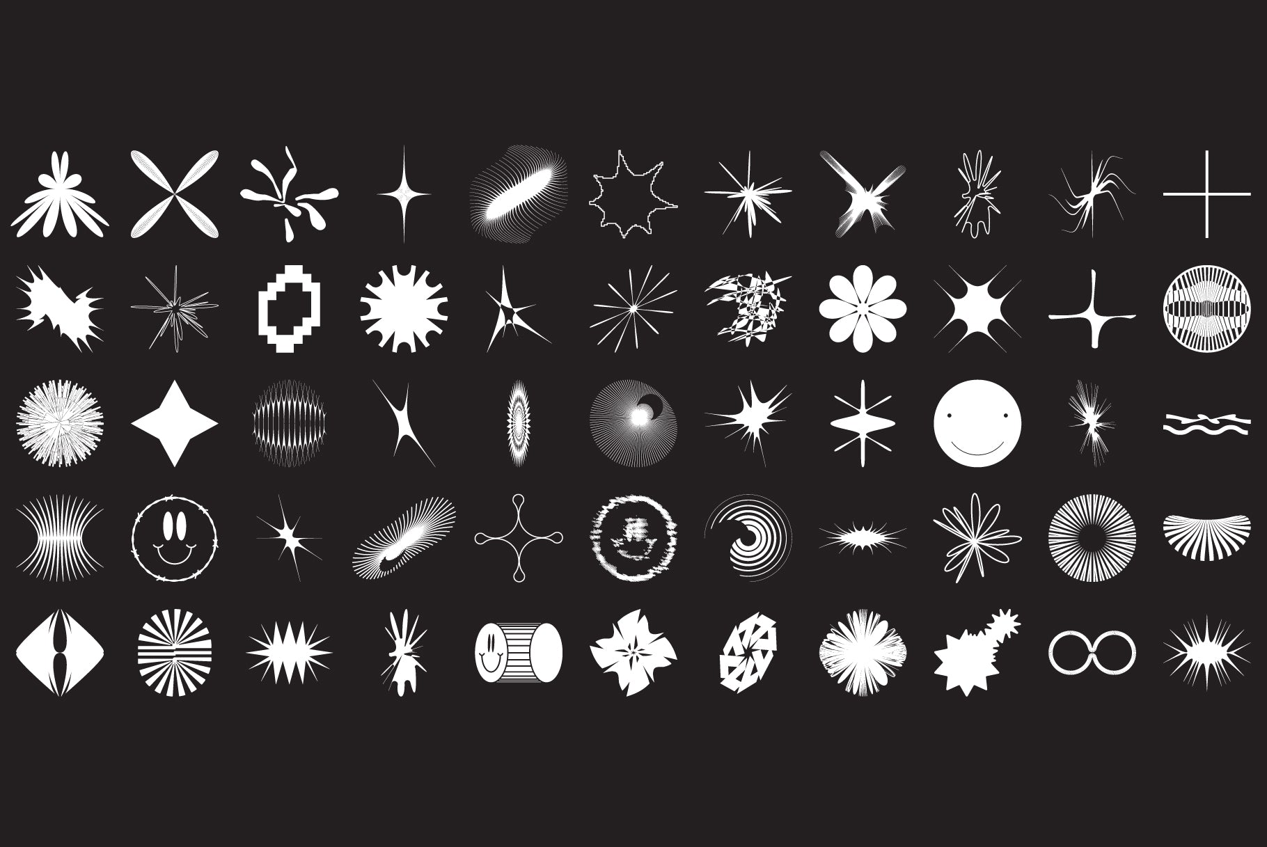 111 Strange Vector Shapes